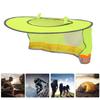 3PCS With Breathable Mesh Hard Hat Sun Shade with Reflective Stripe Full Brim Mesh Hat  for Cycling