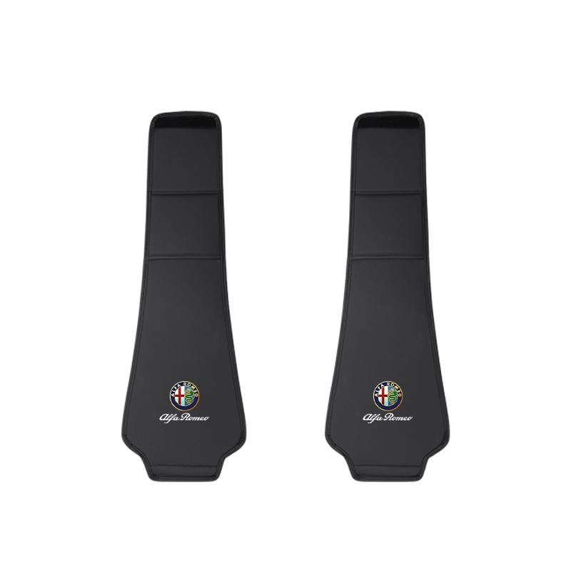 For Alfa Romeo Leather Car Seat Headrest AntiDirty Elastic Pillowcase Protective Cover For Alfa Romeo 4C 159 166 Giulia Giuliett