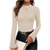 Women's Solid-color Fashionable Long-sleeved Top