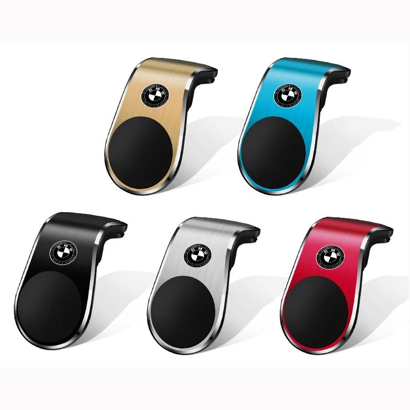 Car Sticker Magnetic Car Phone Holder Air Vent Clip Mount Rotation Cellphone GPS Support For BMW E46 E39 E90 E60 E36 F30 F10 E34