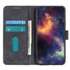 KHAZNEH For Oppo A78 4G Anti-Scratch Shell Wallet Phone Cover Retro Texture PU Leather Stand Case