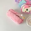 Plush Korean Style Pencil Case Desktop Storage Plush Pencil Pouch Kawaii Y2K Stationery Bag  Women