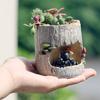 for Creative Resin Plant Flowerpot for Home Garden Decoration Gift for Office Home Bar Balcony Garden Anti-corrosion X3UC