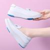Medical Nurse Shoes Women's Cowhide Breathable Non-grinding Feet Thick Soles Not Tired Feet Comfortable Little White Shoes