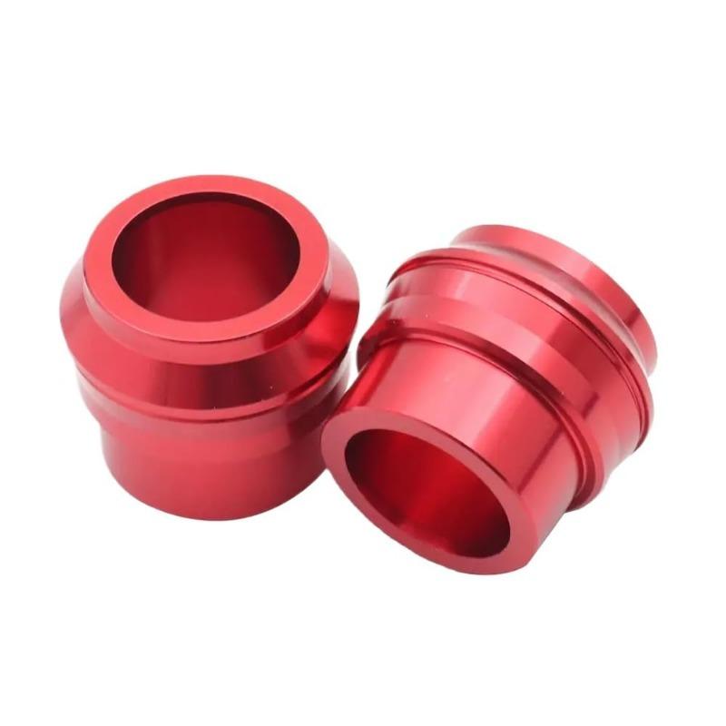 Motorcycle Aluminum Front & Rear Wheel Hub Spacers, Fit for EXC SX EXCF 85 - 530, Colorful Anodized, Durable & Precise