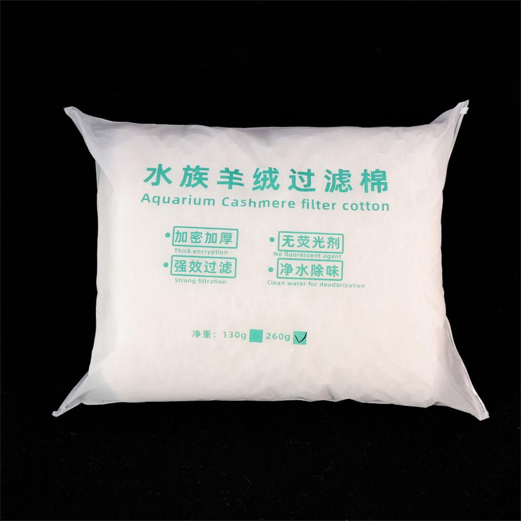 Фильтр для аквариума Кашемировый хлопок Система фильтрации Easy Tear Фильтр Хлопок Система очистки воды в аквариуме Эффективная