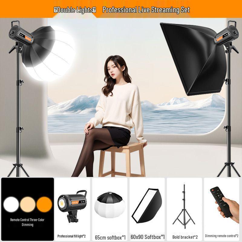 500 Вт Супер Яркий Профессиональный Заполняющий Свет для Прямых Трансляций и Фотографии