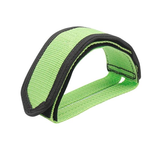 Bike Cycling Pedal Tape Anti-slip Toe Strap Belt Sturdy Canvas Double-Layer Fixed Gear Mountain Bikes Hook Lace-Up Straps for Safety