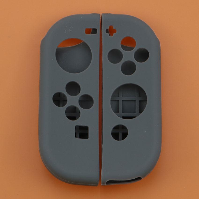 JCD 1Set Left Right Soft Silicone Rubber Grip Gel Guard L R Controller Gamepad Sleeve Case Cover For Switch Joy-Con Joycon NS
