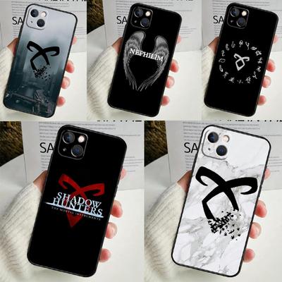 Чехол для телефона Shadowhunters Angelic Rune с логотипом для iPhone 16 15 14 12 11 13 Pro Max 7 8 Plus X XR XS Max 13 12 Mini Cover