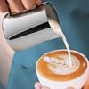 Milk Frothing Pitcher Espresso Steaming Pitchers Stainless Steel Frother Cup with Decorating Art Pen,Coffee Cappuccino Latte Art