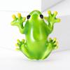Fashion Enamel Green Frog Brooch Simple Small Fresh Animal Pin Women'S Clothing Corsage Jewelry