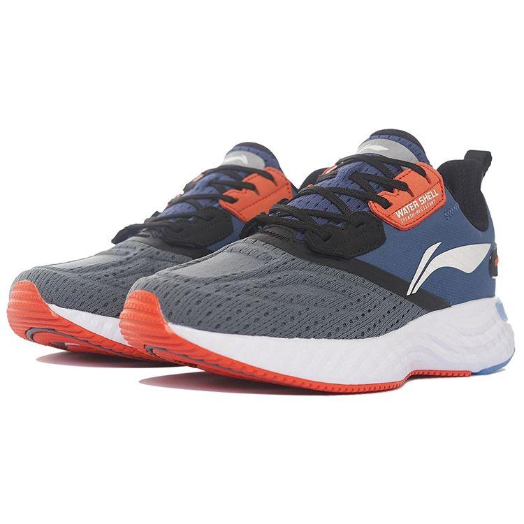 Кроссовки мужские Li Ning Low Top, серые, синие, черные ARSS093-1