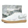 Nike Court Vision 1 Ночной Прилив Без Сна Быстросохнущие Устойчивые к Истиранию Низкие Кеды для Скейтборда Мужские Серый Белый CD5463-105(Команда708--КОРОБКА)