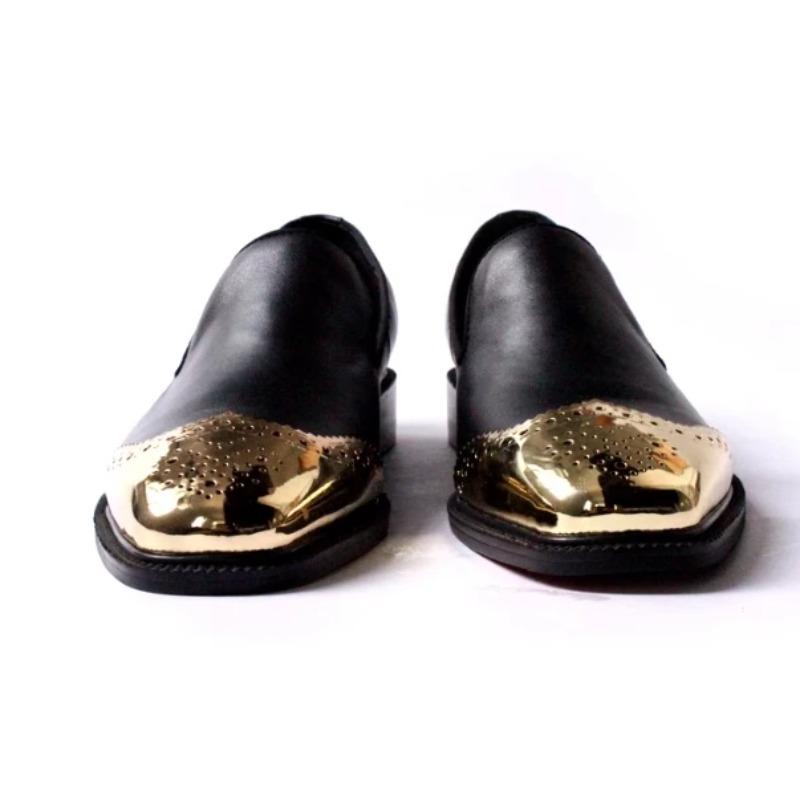 Loafers Dress Shoes Men Handcrafted Authentic Official Original Top Layer Cowhide Classic Casual Comfortable Shoe