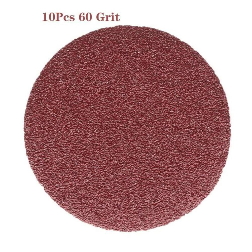 Sandpaper 5inch/125mm 40-2000Grit Round Shape Disk Sand Sheets Polishing