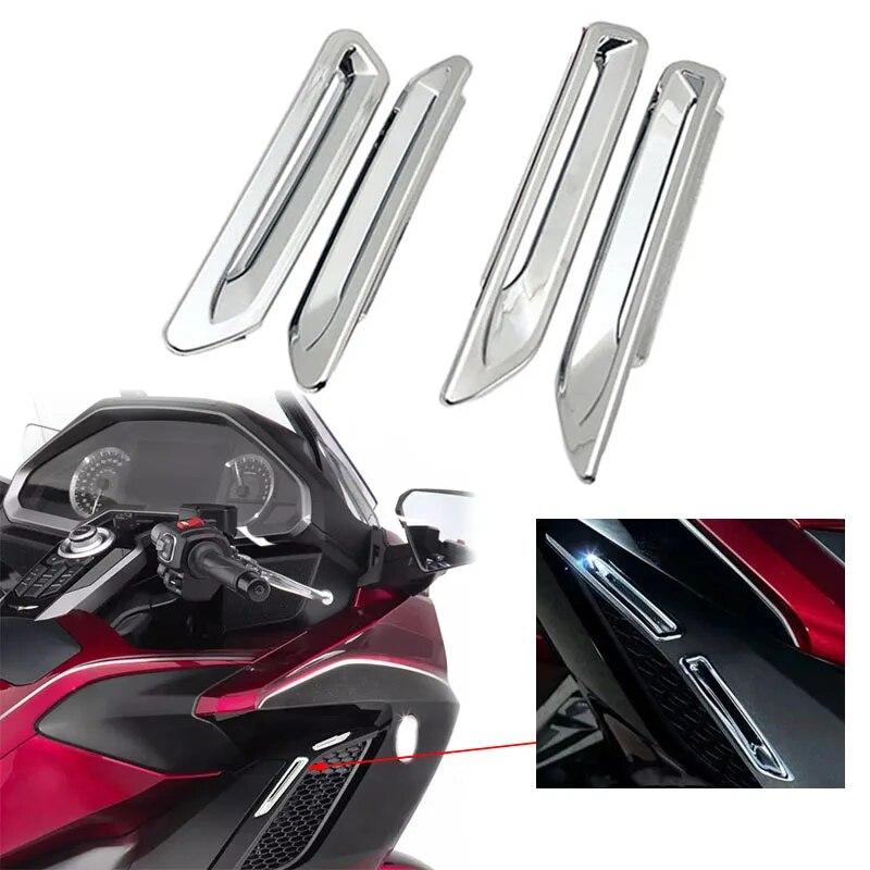 Untuk Honda Goldwing GL1800 F6B Gol dwing GL 1800 2018-2022 suku cadang dekorasi Trim ventilasi Радиатор, отдельный двигатель krom