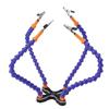Soldering Helping Hands 4 Flexible Arms Aluminum Alloy Base Third Hand Tools with 4pcs Clips for Assembly Repair Modeling Jewelry Making