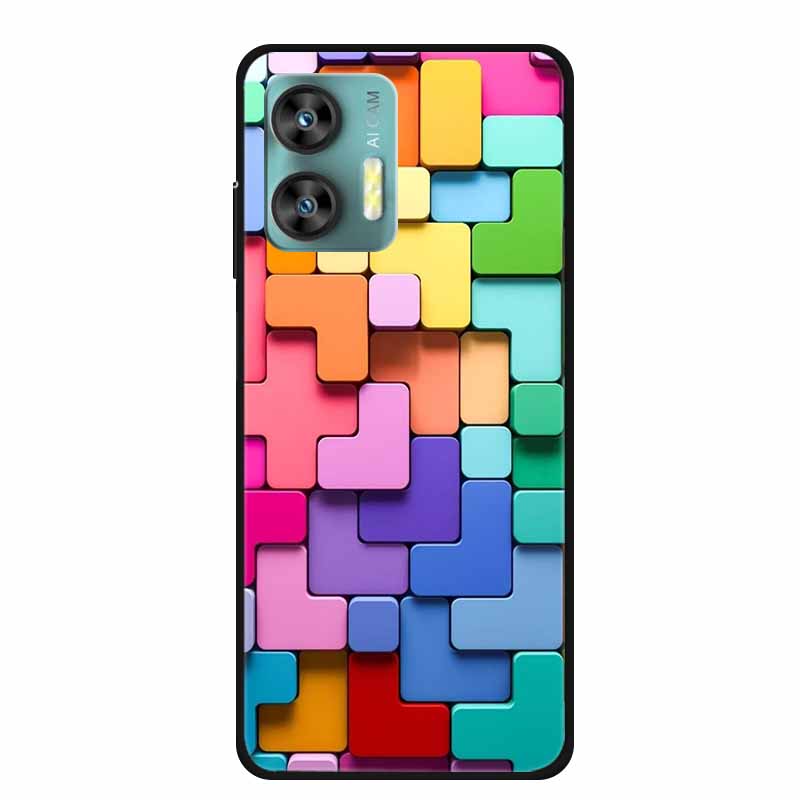 Для Oukitel C36 C35 Чехол Роскошный ТПУ Мягкий Силикон Чехлы для Телефона Задняя Крышка для Oukitel C35 OukitelC36 Ударопрочный Цветы Fundas