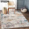 Nordic Abstract Living Room Carpet Dirt Resistant Balcony Mat Bedroom Large Area Thick Carpet