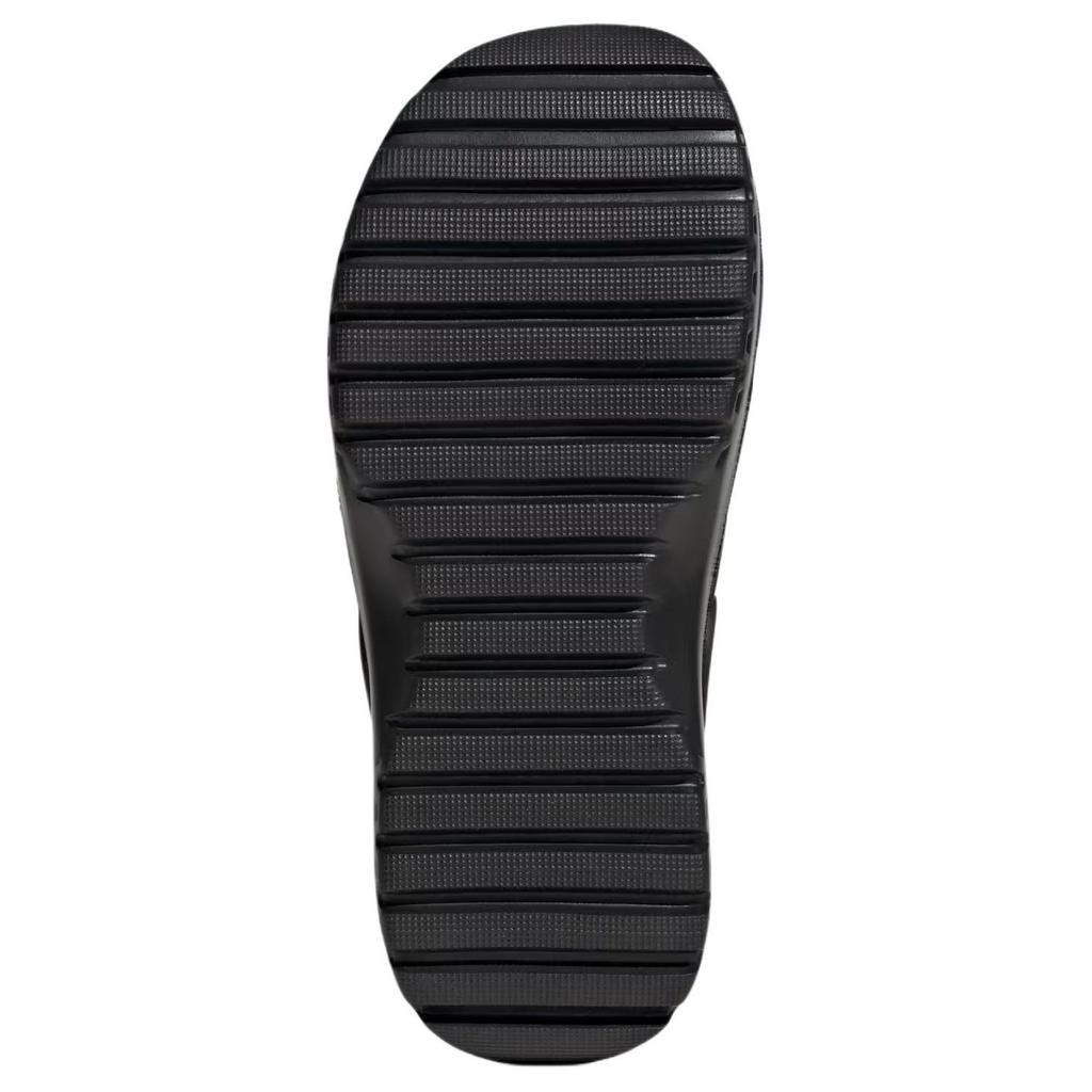 adidas Adilette Платформа Клог Тройной Черный Женские Кроссовки Основной-Черный JP9577