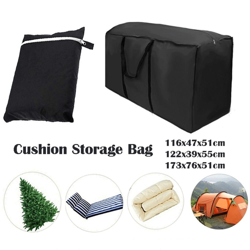 Waterproof Extra Large Heavy Duty Outdoor Cushion Pouch Furniture Cover Storage Bag Toys Organizer