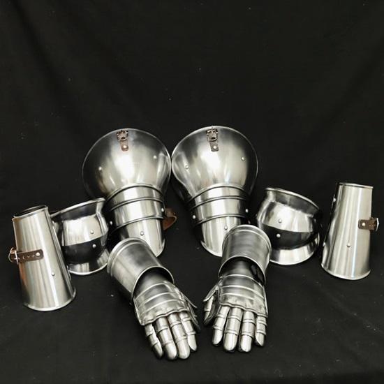 Носимый Средневековый Рыцарский Полный Доспех Сталь 22 Калибра, Косплей LARP