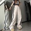 Y2K Sweatpants Women Streetwear Korean Hip Hop Harajuku Cargo Parachute Track Pants Lady Wide Leg Joggers Trousers