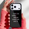 Элитный чехол для телефона из сериала для iPhone 17 16 15 14 13 Pro Max Задняя крышка для 12 11 Pro Coque