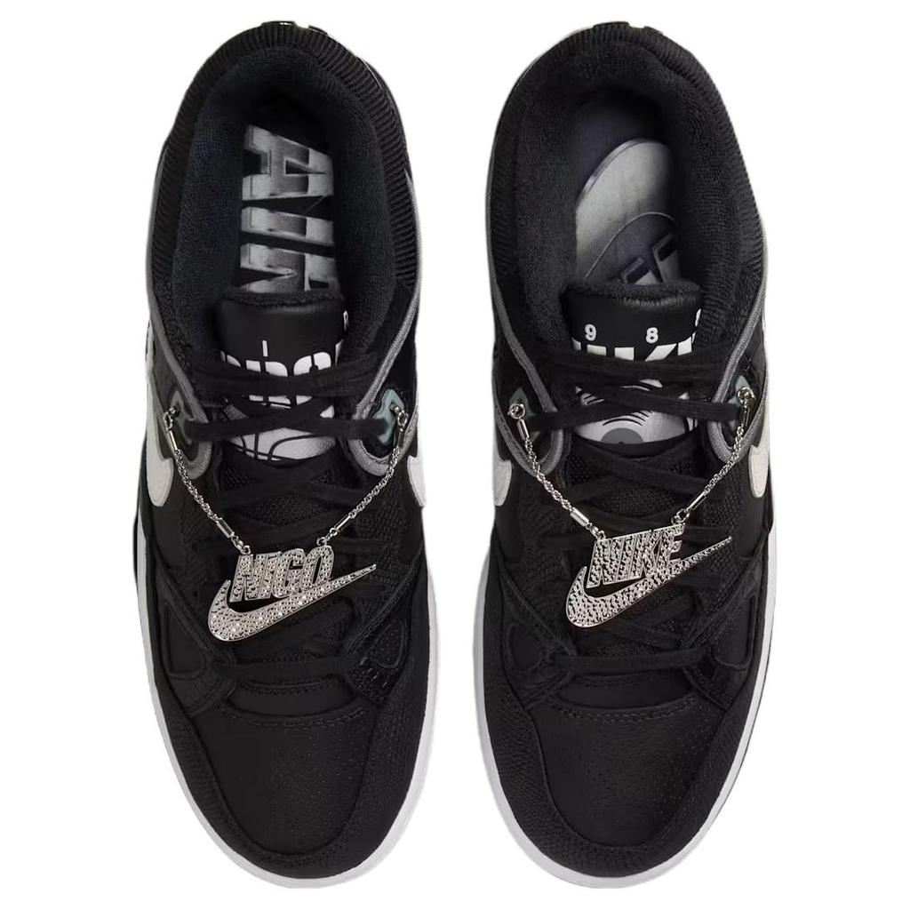 Nigo x Nike Air Force 3 Low Black Croc Унисекс Кроссовки Дымчато-серый Металлик-платиновый Белый HF7630-001