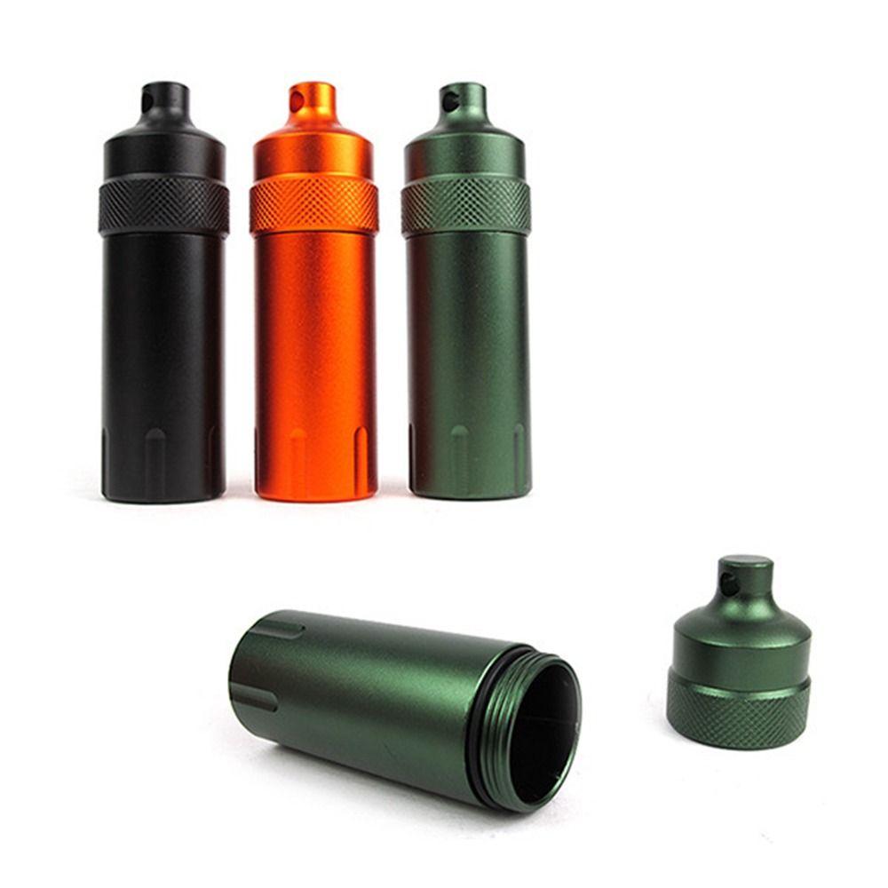 Box Irregular Jar Brass Seal Bottle Waterproof Bottle Outdoor Pill Tank Waterproof Canister