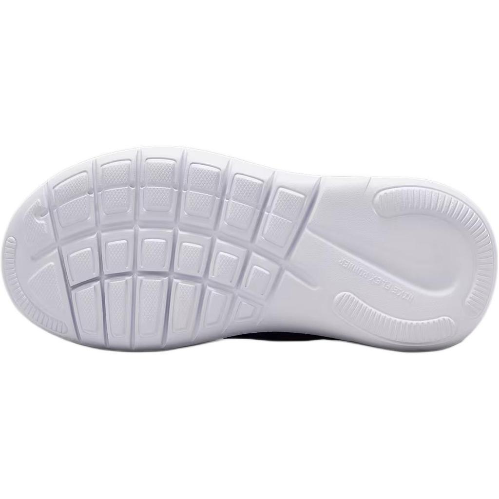 Nike Flex Runner 4 Повседневная Мода Простые Универсальные Детские Кроссовки для Бега Детские Кроссовки Черно-Белые IF2894-401