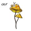 Colorful Yard Stakes Planter Insert Stake, Double-Sided, Flower Pot Decor Metal Outdoor Insect Animal Stake for Plant Pots Bed Decoration Creative