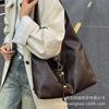 Tote Bag Women's 2025 New Trendy Autumn and Winter High-end Retro Shoulder Bag Large-capacity Work Commuter Women's Bag