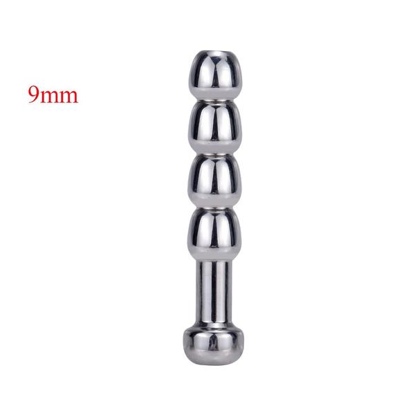 Набор уретральных зондов из хирургической нержавеющей стали с градуированными размерами для взрослых мужчин