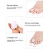 12PCS Gel Toe Separator Toes Spacer Orthotics Pain Relief