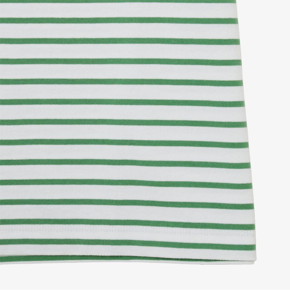 [lacoste] Women's Striped Short-Sleeve T-shirt TF262E-56GNPA