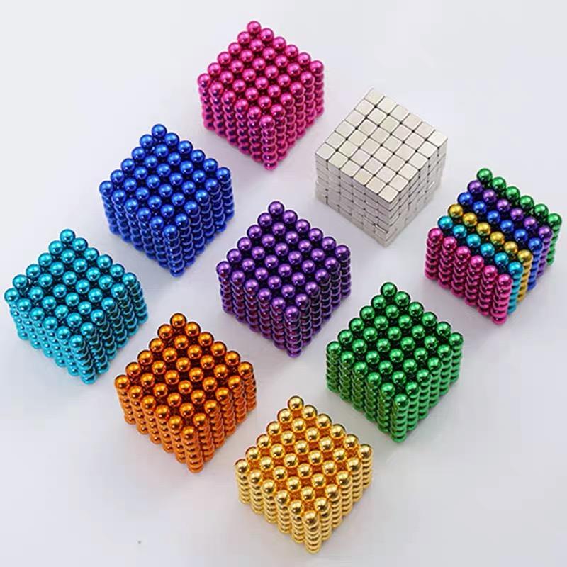 5 мм 216 шт. DIY магические шарики Buckyballs головоломки игрушки для декомпрессии подарки все виды цветов бусины образовательные игрушки для декомпрессии