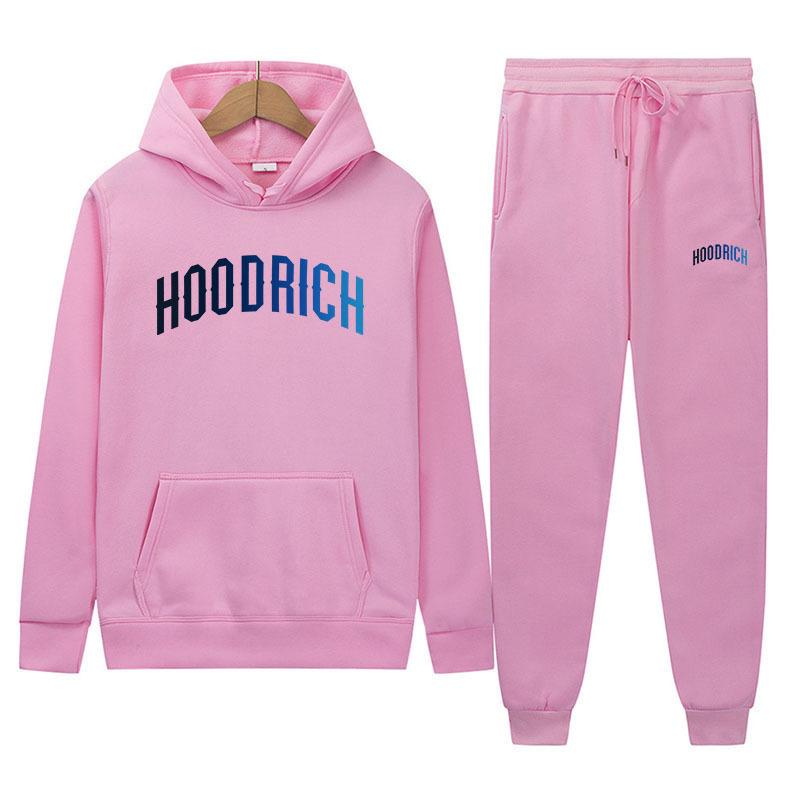 Комплект из двух предметов: Худи и Свитшот с принтом Hoodrich