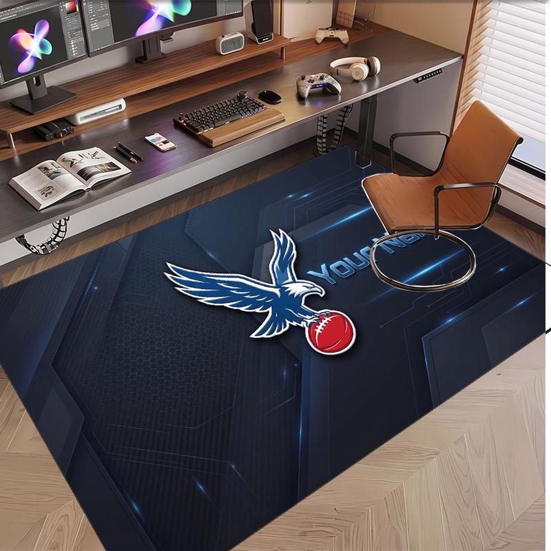 Personalized Crystal Velvet Carpet Crystal Palace Pattern Non Slip Floor Rug