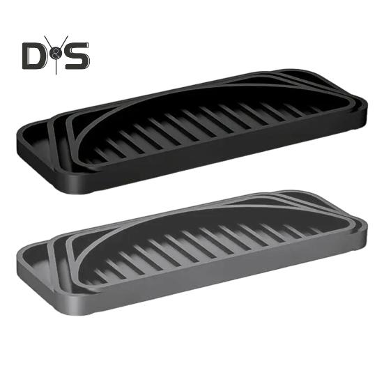 Силиконовый коврик для поддона для сбора капель, универсальный, непроливаемый и нескользящий, поддон для кофемашины, поддон для холодильника, поддон для воды для диспенсера воды, холодильника, кофейного бара, подрезаемый