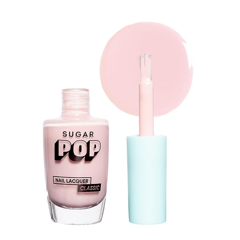 Лак для ногтей Sugar Pop 01 Весенний Цвет Ледяной Розовый Быстросохнущий Глянцевый Стойкий Устойчивый к Сколам Лак для Ногтей 10 мл