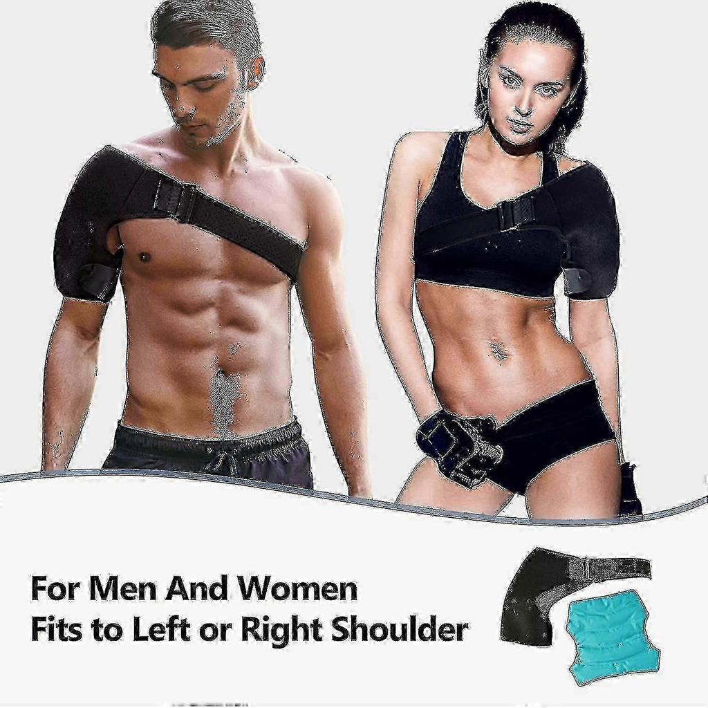 H-Shoulder-ice-pack-cold-therapy - Rotator Cuff Cold Therapy,reusable Heating Cooling Compression Wrap,shoulder Brace For Pain Relief yaoy