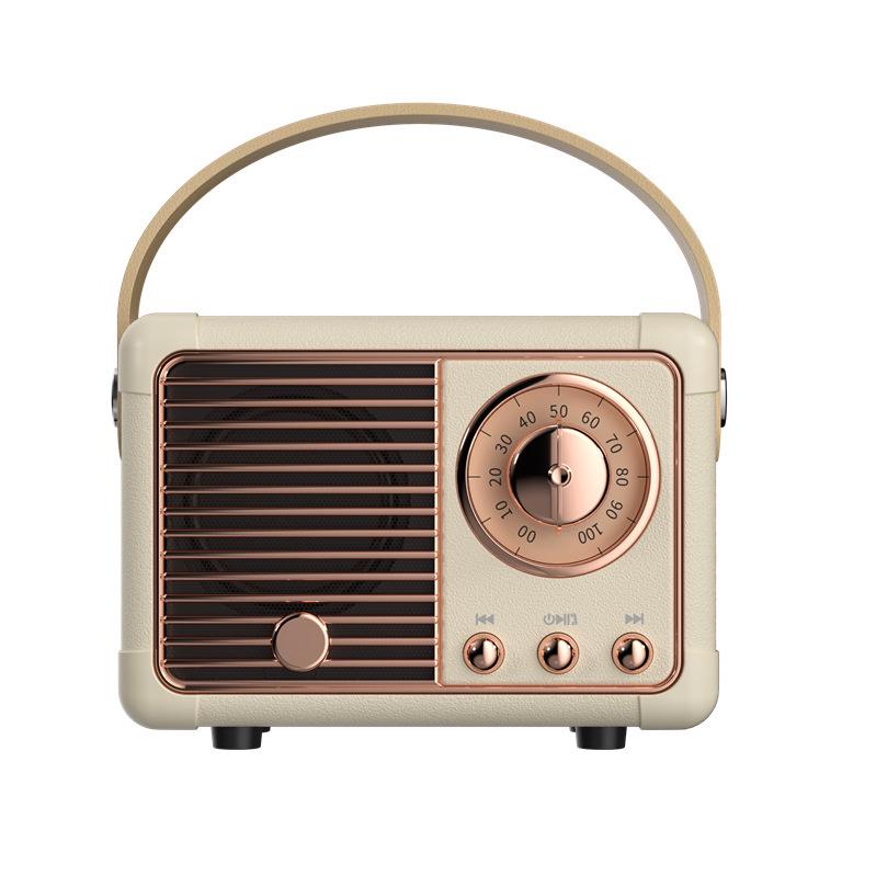 HM11 Ретро Мини Bluetooth-динамик с кардридером и FM-радио