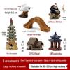 Керамические украшения для пруда, альпинария, бонсай - Горный камень, садовые ландшафтные украшения.