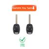 Чехол для ключа для Honda Accord Civic CRV CR-V Pilot Insight Ridgeline Protector Fob Accessories