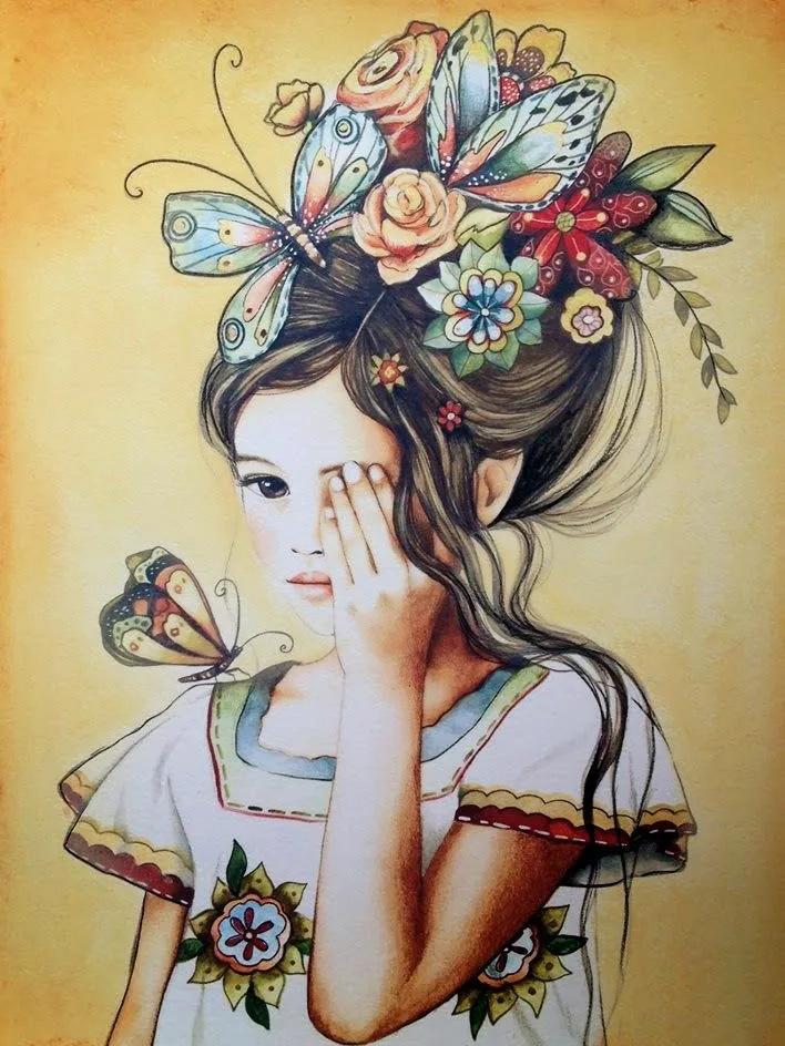 5D DIY Алмазная мозаика Бабочка Полная дрель Квадратная девушка Алмазная вышивка Цветок Рукоделие Мозаика Искусство Декор для дома