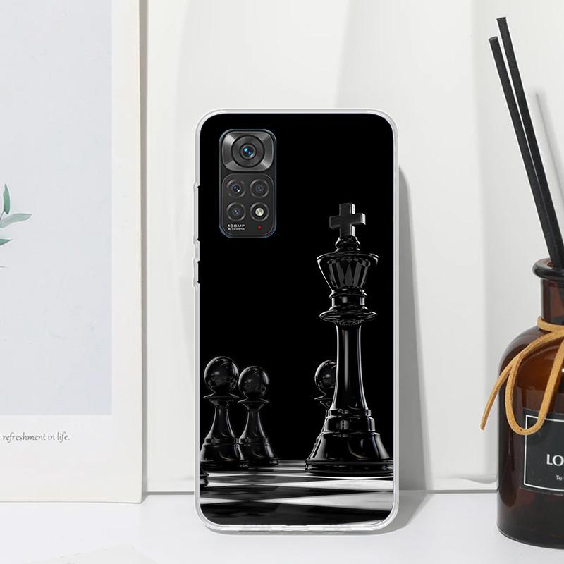 Competitive Chess Game Phone Case For Xiaomi Redmi Note 15 13 14S 14 Pro Plus 12S 11S 10S 12 11E 10 11T Art Fundas Back Cover Re