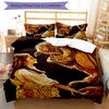 Labyrinth 3pcs Bedding Set Duvet Cover Closure Includes 1 Duvet Cover & 2 Pillowcases for All Seasons Bedroom Home Dorm Decor
