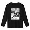 Husker Du Laughing Hyenas Gig Flyer Inspired Limited Edition Classic Black Tribute T Shirt vintage Washed Versatile streetwear